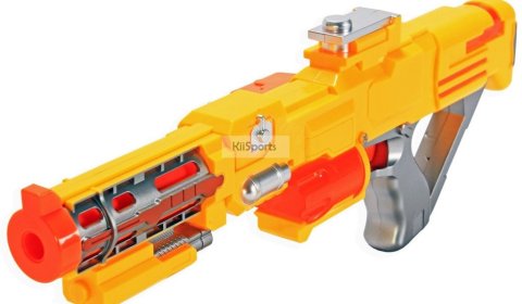 yellow toy gun